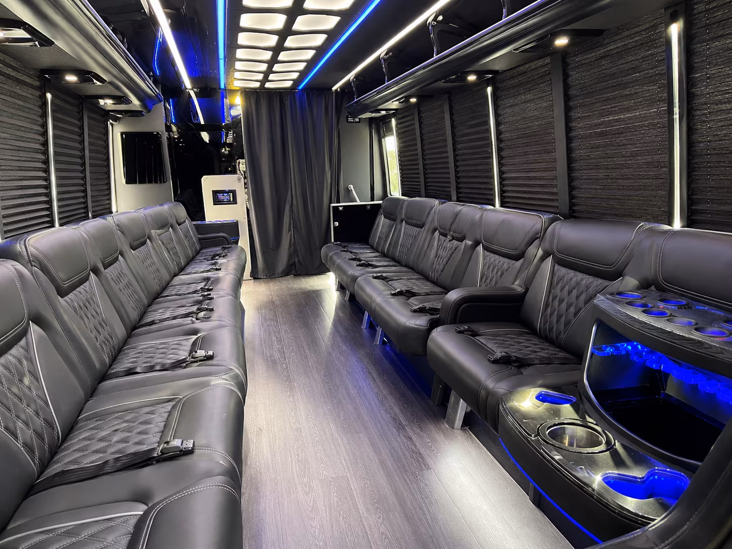 bellevue corporate party bus rental