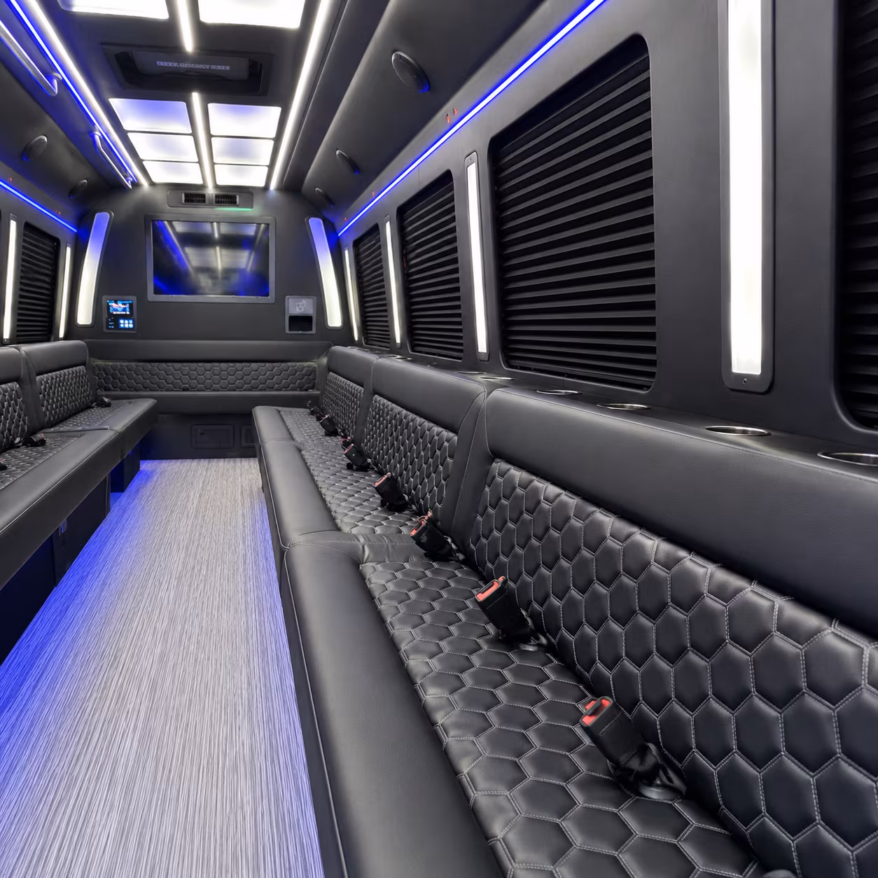 bellevue prom party bus rental