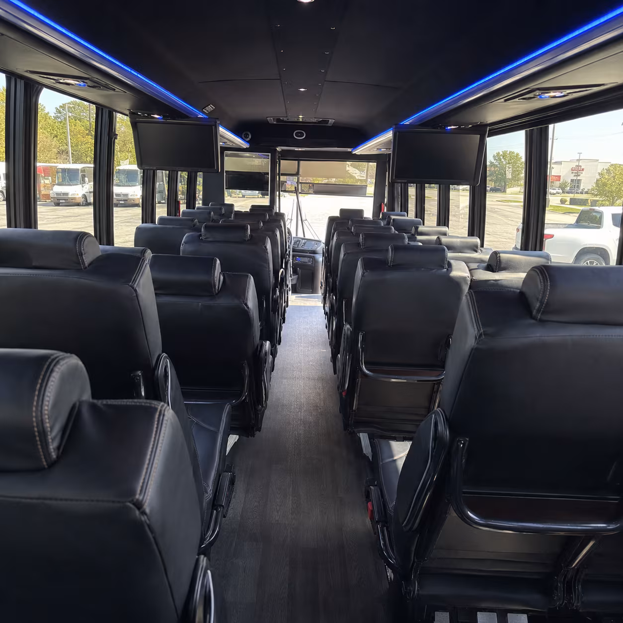 bellevue sporting event transportation onboard seating