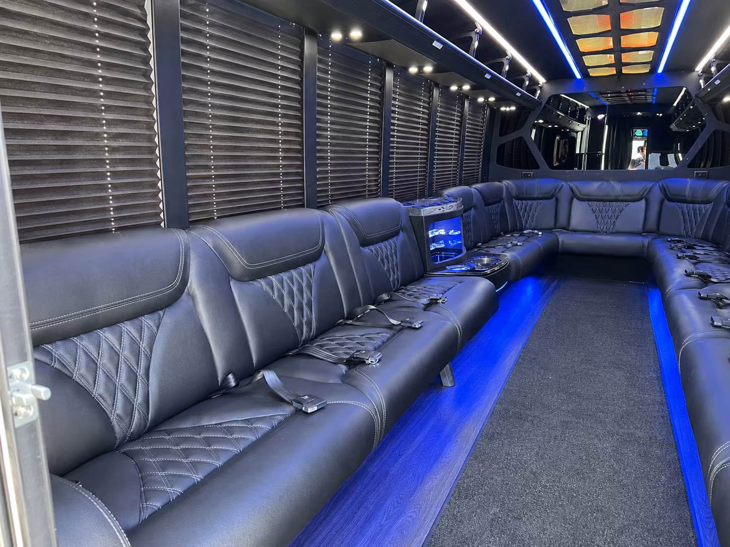 bellevue wedding party bus rental