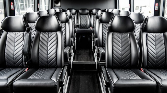 28 passenger minibus interior bellevue