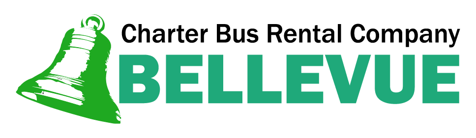 bellevue charter bus company logo