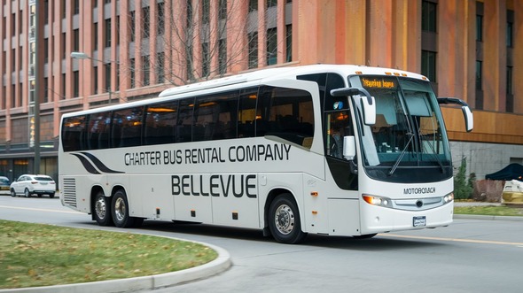 bellevue charter bus