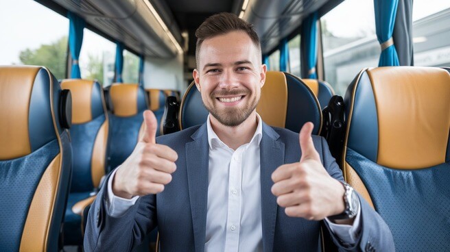 bellevue corporate bus rental